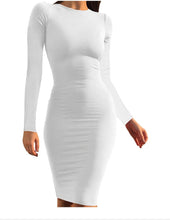 Load image into Gallery viewer, Long Sleeve Midi Dress
